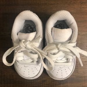 White Nike Air Force Baby